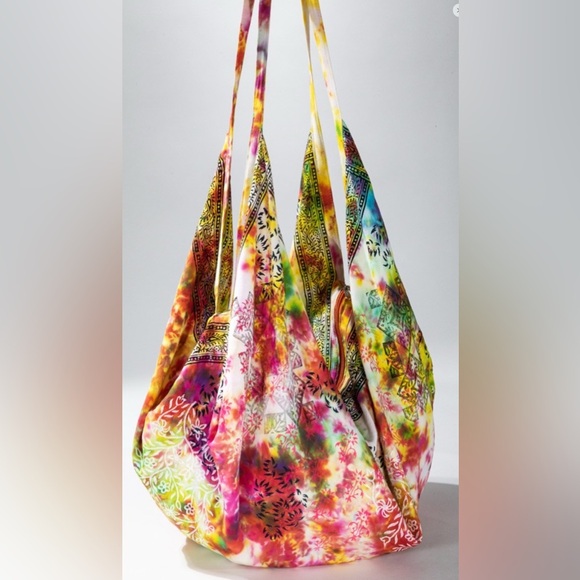 Colorful Tie-Dye Boho Bag - Picture 1 of 4